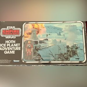 Star Wars retro Hoth Ice Planet Adventure Game